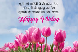 Happy Friday Greetings In Hindi Images And Wishes Pics जीवन की सफलता दो बातों पर निर्भर करती है. good morning images for lover