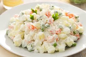 Salade Russe Au Thermomix Recette Thermomix Plat Et Recette Salade Russe Recettes De Cuisine Salade Russe Recette