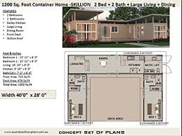 Our huge inventory of house blueprints includes simple house plans, luxury home plans, duplex floor plans, garage plans, garages with apartment plans, and more. Shipping Container Home Concept Plans 3 Shipping Containers Combined To Create A Beautiful 2 Bedroom Home Concept Plan Includes Detailed Floor Plan And Elevation Plans Ebook Morris Chris Designs Australian Amazon In