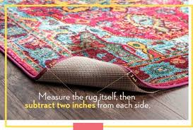 Next, roll out the rug pad with the waterproof layer facing up (it's easier to cut through this way). Non Slip Rug Pads The Home Depot Flooring A Z