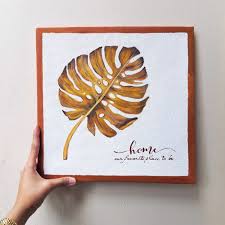 Produk perawatan pengkilap body mobil terbaik efek daun talas dan anti debu tahan lama yang bagus. Lukisan Tangan Estetik Daun Talas Monstera Janda Bolong Tema Rustik Skandinavian Shopee Indonesia