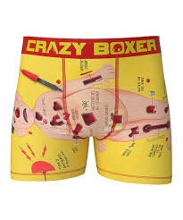 Crazy Boxer Yellow Operation Body Boxer Briefs Men Zulily