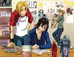 Having apprenticed under izumi curtis, ed was taught to condition his body through regular workouts and sparring as part of her philosophy, \\to train the spirit, first train the body.\\ as such, his slight frame belies a compactly muscular build that, in addition to his naturally high energy level and endurance, fuels his considerable strength and agility which allows him to throw people much bigger than he is. When One Journey Ends By Kayla Chan On Deviantart Fullmetal Alchemist Fullmetal Alchemist Brotherhood Alchemist