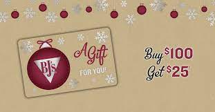 Get restaurant gift cards to all your favorite dining establishments. Bj S Restaurant Giftcard Promotion December 2018