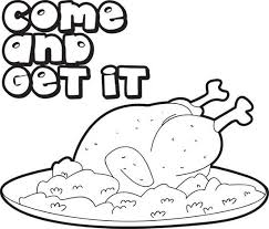 Black And White Cooked Turkey Clipart Printable Cooked Thanksgiving Turkey Coloring Page For Kids Turkey Coloring Pages Thanksgiving Coloring Pages Cooking Thanksgiving Turkey