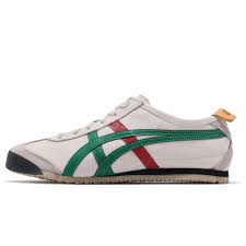 Details About Asics Onitsuka Tiger Mexico 66 Grey Green Red Men Running Shoes Dl408 1684