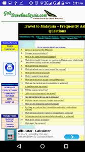 Maybe you would like to learn more about one of these? Malaysia Visa Check For Android Apk Download