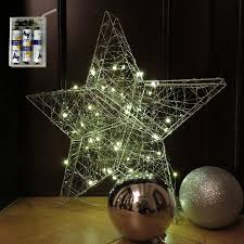 Weihnachtsstern 58 Cm Mit 40 Led Batteriebetrieben