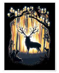 Als lohn für seine horrenden gebühren verspricht er. Barrett Biggers Der Gott Des Waldes Poster Online Bestellen Posterlounge De