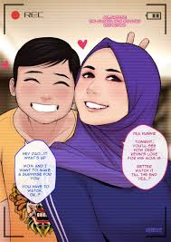 Forbidden Couple – Melly & Kevin [Hijabolic] - 1 . Forbidden Couple - Melly  & Kevin - Chapter 1 [Hijabolic] - AllPornComic