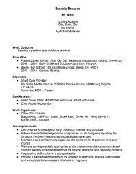 Maybe you would like to learn more about one of these? Childcare Provider Resume Example Resumesdesign Education Resume Teacher Resume Examples Resume Examples