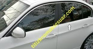 Bmw 3 Serisi E90 Krom Cam Citasi 4 Parca Paslanmaz Celik Araba Aksesuarlari Bmw Araba