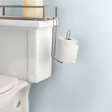 This little room calls to mind an old fashioned outhouse/wash house with its weathered, white painted boards on the walls and the cabinets. 25 Over The Toilet Storage Ideas In 2021