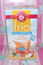 Erleben sie den vollmundigen geschmack des eistee pfirsich! Teekanne Frio Apfel Holunder Eistee Norddeutsches