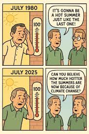 Europeans who think first-world lifestyles are largely to blame for global  warming may feel pangs of carbon guilt about equipping their houses with air -conditioning. They needn't econ.st/4uPBxyO Illustration: Javi Aznarez