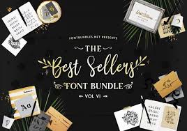 Best Sellers Font Bundle Vi Font Bundles Font Bundles Side Step Card Step Cards