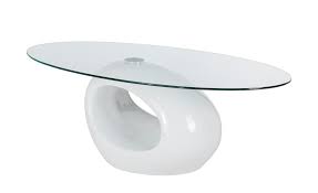 Carryhome couchtisch rechteckig weiß, metall, glas, 70x50(78)x125(150) cm. Couchtisch Glas Oval Corsica Mobel Hoffner
