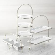 Cambridge Satin Nickel 3 Tier Stand Reviews Crate And Barrel Tiered Stand Three Tier Stand 3 Tier Stand