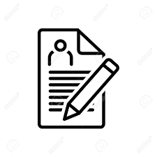 Icône Pour L'inscription, La Nomination Clip Art Libres De Droits, Svg, Vecteurs Et Illustration. Image 129465767