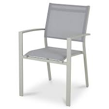 Fauteuils de jardin loa en rotin : Fauteuil De Jardin Aluminium Et Toile Blooma Baldi Gris Castorama