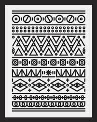 It has the aztec design as well as many different colors. Easy Tribal Pattern Google Search Doodle Designs Typography Inspiration African Pattern