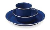Family Enamel Tableware Set Woods
