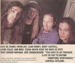 Remembering Layne Staley Part 1 Alice In Chains Early Years Written By Grungereport Net Writer David Bronstein Septem Alice In Chains Mike Starr Layne Staley