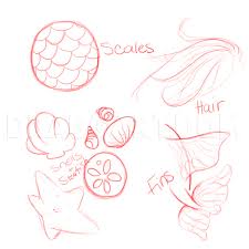 How to make a rainbow rose by orangeboy in paper. How To Draw A Cute Mermaid Step By Step Drawing Guide By Puzzlepieces Dragoart Com