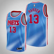 His jersey number is 13. Shirts Brooklyn Nets James Harden Blue Jersey Poshmark