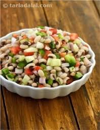 Chawli Mixed Vegetable Salad Black Eyed Bean Peas Salad Recipe Healthy Recipe Veg Salad Recipes Salad Recipes Healthy Salad Recipes