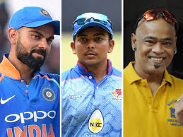 Prithvi shaw is not the first young mumbai batsman to get heads turning in cricket, and most certainly won't be the last. Kohli Or Kambli Autograph On Prithvi Shaw S Bat Leaves Twitterati Confused The Economic Times