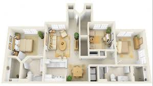 3 Bedroom Apartment House Plans Bedroom House Plans Three Bedroom House Plan House Plans