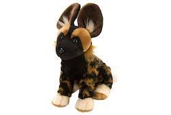 African Wild Dog Stuffed Animal 12 Dog Stuffed Animal African Wild Dog Wild Dogs