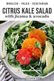 Check spelling or type a new query. Citrus Kale Salad With Avocado And Jicama Our Salty Kitchen