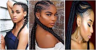 Ghana braids are an african style of protective crownrow braids that go straight back. Ghana Braids Or Banana Cornrows Ideas Of African Hairstyles Afroculture Net