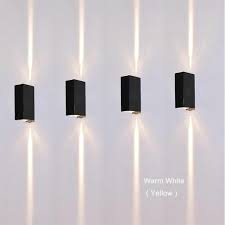 6 Watt Outdoor Led Wandleuchten Quadratische Wasserdichte Wandleuchte Oben Und Unten Seite Beleuchtung 2 Teile Los Ac85 265v Outdoor Led Wall Lamp Led Wall Lampwall Lamp Aliexpress