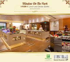 Window on the park at holiday inn singapore orchard city centre has launched a boston lobster weekend, in addition to its buffet which is themed the southeast asian gastronomic extravaganza. Window On The Park 1 For 1 Buffet For Ntuc Cardmembers 2 Oct 30 Nov 2015