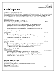 construction carpenter objective resume
