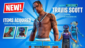 The first looks exactly like travis scott and the second shows his body players can also pick up the entire astronomical bundle, as it comes along with a special pickaxe. New Travis Scott Skin Early And Challenges Fortnite Battle Royale Youtube