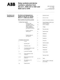 How to test a relay. Relay Symbols And Device Numbers Selection From Iec 617 Relay Symbols And Device Numbers Selection From Iec 617 Pdf Pdf4pro