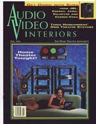 Audio video interiors list of employees: Audio Video Interiors July 1996 Elegance Is Paramount Innerspace Electronics