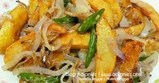 Resep sambal goreng kentang ati. Resepi Mudah Kentang Goreng Cili Padi Sambal Telur Pecah