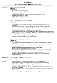 Has managerial responsibility over deposit operations personnel. Deposit Operations Resume Samples Velvet Jobs