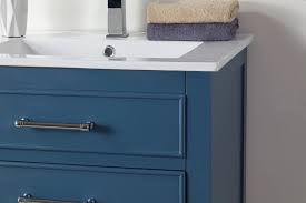 While unassuming, this vanity sure knows how to redefine luxury. 24 Adelina Contemporary Small Slim Narrow Teal Blue Bathroom Vanity