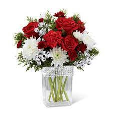 Pin On Christmas Floral Arrangements For Delivery