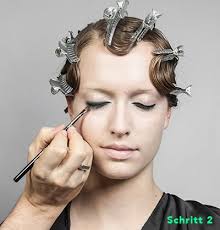 20er jahre make up look von star visagist beni durrer vintage hairstyles hair styles scene hair