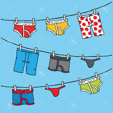 Cartoon Of Men S Underwear Hanging On A Clothesline Royalty Free Cliparts Vectors And Stock Illustration Image 29716463 Buy the best and latest mens cartoon underwear on banggood.com offer the quality mens cartoon underwear on sale with worldwide free shipping. cartoon of men s underwear hanging on a clothesline