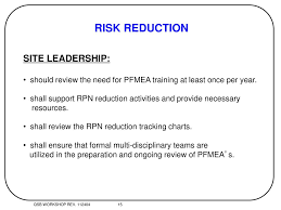 Risk Reduction Process Ppt Download