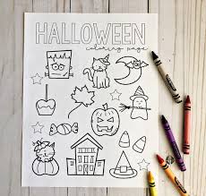 This collection includes mandalas, florals, and more. Halloween Coloring Pages