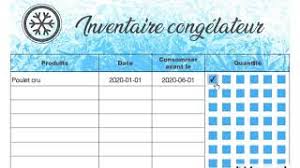 À chaque type de stock est associée une fiche, contenant des informations telles que l'inventaire doit être renseigné via des. Fiche Inventaire Contenu Congelateur Inventaire Congelateur Toucharger Com L Inventaire Pour Les Locations Meublees Est Un Document Essentiel Et Obligatoire Pour Le Proprietaire Et Son Locataire